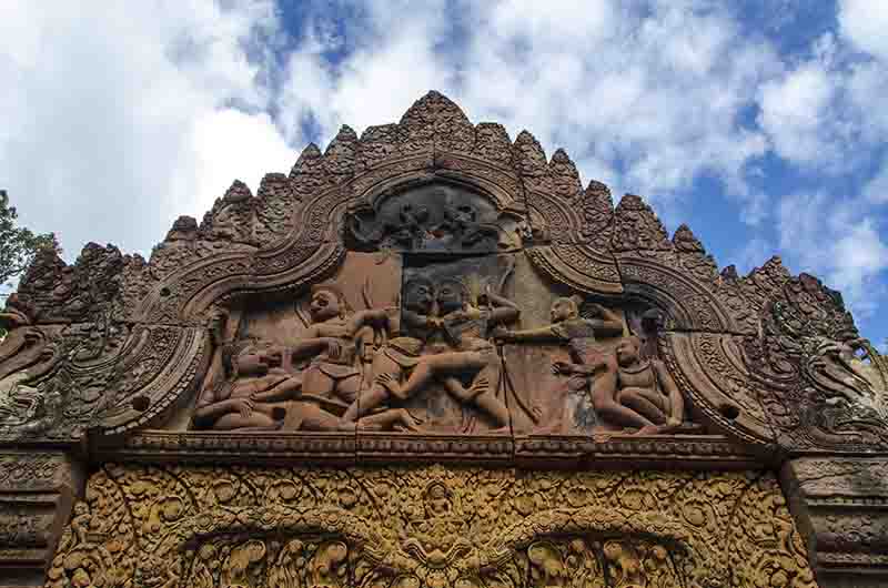 117 - Camboya - Angkor - templo de Banteay Srei